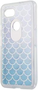 OtterBox Symmetry Series Hybrid Case for Google Pixel 2 XL - Clear / Blue Scales