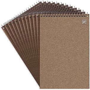 Staples Recycled Steno Book, 6" x 9", 12/Pack