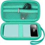 ANKHOH Travel Case Compatible with LOVELEDI for POIYTL for IAPOS for SABANI for OHOVIV for RGVOTA for Pxwaxpy for FOCHEW Portable Charger Power Bank, Storage Holder for Fast Charging Battery (Green)
