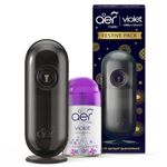 Godrej aer Matic Kit (Machine + 1 Refill) - Automatic Room Fresheners with Flexi Control Spray | Violet Valley Bloom | 2200 Sprays Guaranteed | Lasts up to 60 days (210ml)