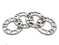GoldenSunny 1/2 inches(12mm) Universal Wheel Spacers Adapters Fit Most 4 & 5 Lug Vehicle, 4x100 4x108 4x110 4x112 4x114.3 4x120 4x4.5 5x100 5x108 5x110 5x112 5x114.3 5x120 5x4.5