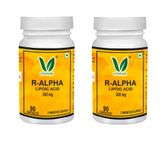 VITARUHE® R-Alpha Lipoic Acid, high Dosage, 300 Mg Per Capsule, Vegan, 3 Month Treatment, Natural Form Of Thioctic Acid, Quality Product, Bioactive dietary supplement without unnecessary additives