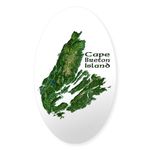 CafePress Cape Breton Oval Sticker Oval Bumper Sticker Car Decal