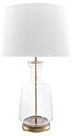 nuLOOM Eagan 24" Glass Table Lamp