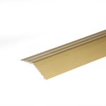 SELF-Adhesive ANODISED Aluminium Door Floor BAR Edge Trim Threshold Profile 900mm x 41mm x 16mm A47 Gold, Effector