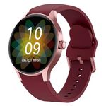 Muzaria Smart Watch Answer Make Call, 1.43" AMOLED Touch Screen Fitness Watch, Fitness Tracker with Heart Rate Blood Oxygen Sleep Monitor, 50+ Sports Modes Step Counter Smartwatch Women Men