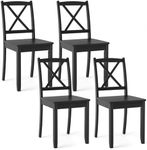 Giantex Wood Dining Chairs Set of 4