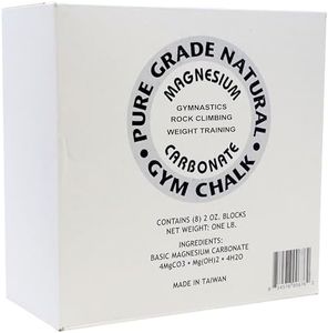 Z Athletic Athletic Chalk Block, Womens Girls Unisex-Child, Block Chalk, ZATH-BCHALK-1LB