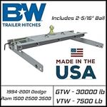 B&W Trailer Hitches Turnoverball Go
