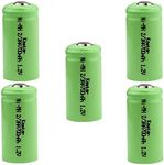Kastar 5-PACK 2/3AA 1.2V 700mAh Ni-
