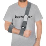 supregear Arm Sling, Adjustable Arm Support Strap, Lightweight Shoulder Immobilizer for Injured Arm Elbow, Broken Collarbone, Torn Rotator Cuff, Dislocation or AC Separation, Left Right, Men Women