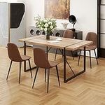 MUUOKY Dining Table Set for 4, Mode