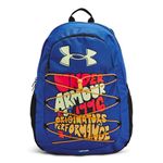 Under Armour Hustle Sport Backpack, (434) Tech Blue/Black/Retro Green, One Size