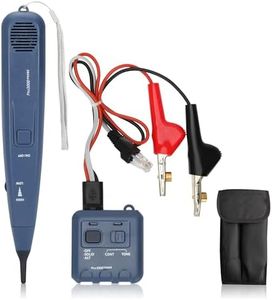 Lunarlipes Pro3000 Tone Generator and Probe Kit, Toner Electrical Tool, Wire Toner and Probe Kit, Handheld Telephone Line Finder with SmartTone Technology