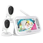 JLB7tech Video Baby Monitor with 2 