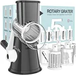 Cambom 5 in 1 Rotary Cheese Grater 