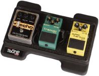 Gator Cases Mini Bone Rotationally Molded Polyethylene Guitar Pedal Board with Cinch Style Carry Bag; USA Made, 12.5" x 6" x 2" (G-MINI BONE)