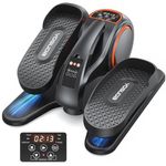 YOSUDA Under Desk Elliptical,Elliptical for Seniors Fully Assembled,Quiet & Portable Electric Seated Pedal Exerciser with 10 Level Resistances & Speeds,Remote Control