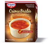 Oetker Crème Brulee with Caramelizing Sugar Mix, 12-Count