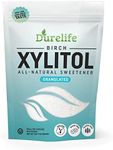 DureLife XYLITOL Sugar Substitute 1 LB (16 OZ) Made From 100 % Pure Birch Xylitol NON GMO - Gluten Free - Kosher ,Natural sugar alternative,