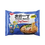 Nissin Demae Ramen - Soy Sauce, Pack of 10, Japanese-style instant noodles, with soy sauce and Asian spices, quick and easy to prepare, Asian food (10 x 100 g)