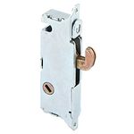 Prime-Line Products E 2014 Sliding Door Round Face Mortise Lock with 45-Degree Keyway