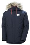 Helly Hansen Mens Coastal 3.0 Parka, Navy, M