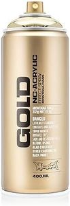 Montana Cans Goldchrome Acrylic Spray Paint, 400ml, Gold, MXG-M3000