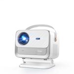 YABER V12 Projector with WiFi6 and Bluetooth 5.2, 700 ANSI 1080P Outdoor Movie Projector, 20W Speakers, Auto Focus & Keystone, Smart Home Theater Projector with Apps [Netflix Licensed/Dolby Audio]