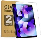 ZenRich [2Pack] Tempered Glass Screen Protector for iPad Air 5th Generation 2022/ iPad Pro 11 inch and iPad Air 4th Generation 10.9, zenrich Tempered Glass Anti Glare & Anti Blue Light Screen Film for Pencil/ Face ID Compatible