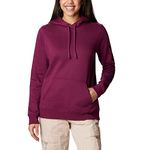 Columbia Women's Trek Graphic Hoodie, Marionberry/Dark Nocturnal, Medium