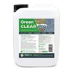 SmartSeal Green Clear Pro (Formerly Moss Clear Pro) - Powerful Green Algae Remover - Easy To Apply Best Mould, Lichen & Black Mould Remover - Perfect Roof Cleaner & Driveway Cleaner - (5 Litres)