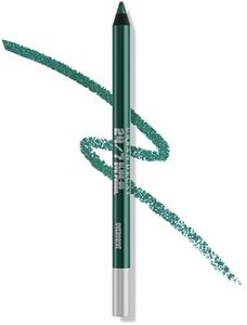 URBAN DECAY 24/7 Glide-On Waterproof Eyeliner Pencil (Overdrive - Deep Green Metallic), Smudge-Proof, Transfer-proof, Long-lasting Colored Eye Liners, Hydrating Vitamin E, Cruelty-free - 0.04 oz