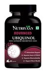 Nutriyaan Advanced Ubiquinol 200 mg (60 Veg Capsules)