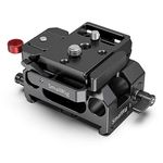 SMALLRIG BMPCC Baseplate for Manfrotto 501PL Compatible with Blackmagic Design Pocket Cinema Camera 4K & 6K – DBM2266B