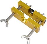 Alnicov Adjustable Mouthpiece Puller Tool Remover Holder Tools for Brass-Wind Instruments(Yellow)