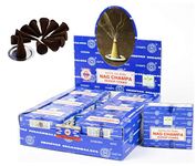 Satya Nag Champa Incense Cones, 12 Cones x 12 Packs