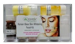 Organic Greens Korean Glass Skin Whitening Facial Kit (200 Gram)