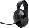 JBL Quantum 350 Wireless Over-Ear PC Gaming Headset with Detachable Boom mic - Black
