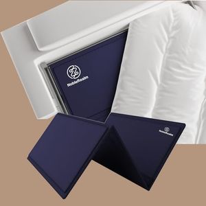 Noble Realm NobleRealm® 𝗕𝗲𝘁𝘁𝗲𝗿 𝗦𝗶𝘇𝗲 Foldable Box Spring | Bunkie Board | Sleeper Sofa Bed Support Board | Mattress Support No Assembly Needed (60'x 72' Full Covered Queen Size)