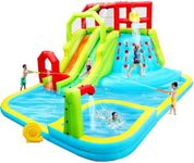 WELLFUNTIME Inflatable Water Slide 