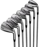 Ram Golf FX77 Stainless Steel Players Distance Iron Set, Mens Right Hand (Steel - Regular, 4-PW, Regular, Right)