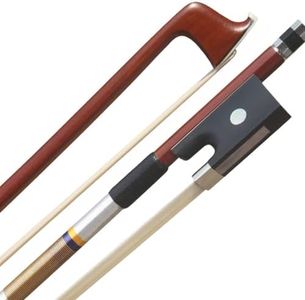 ARCRAW Violin Bow 4/4 Full Size Brazil Wood Classic Ukrainian Ukraine Model Round Bow For Violinists Fiddlers Teacher Student Professional Bow