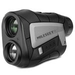 Range Finder Golf - MiLESEEY Golf Rangefinder with Slope, Magnet Stripe Laser Range Finder for Golfing, Fast Flag Locking with Vibration, Rechargeable Range Finders for Golfers