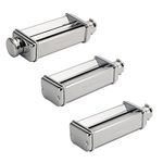 Kenwood MAX980ME Pasta Food Processor Accessories, 18/8 Stainless Steel, Silver