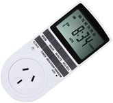 DOITOOL 7 Timer Outlets Light Timer Digital Timer Outlet Programmable Timing Socket White