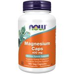 Now Foods Magnesium Capsules 400 mg - 180 Capsules