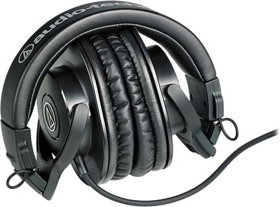 Audio-Technica M30x Over-Ear Headphones – Black