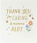 UK Greetings Thank You Card for Him/Her/Friend - Floral Design