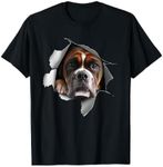 Cool Boxer Dog For Men Women Puppy Owner Dog Lover Trainer T-Shirt